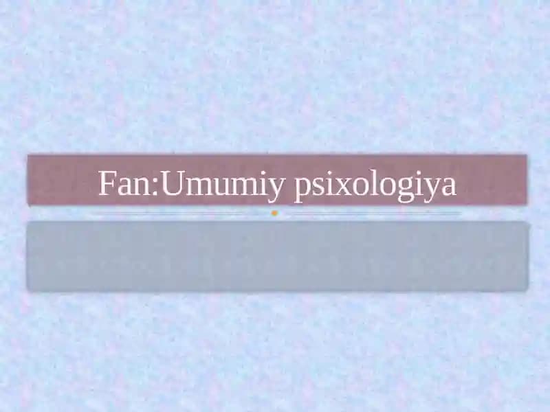 Ijtimoiy va individual ong haqida tushuncha
