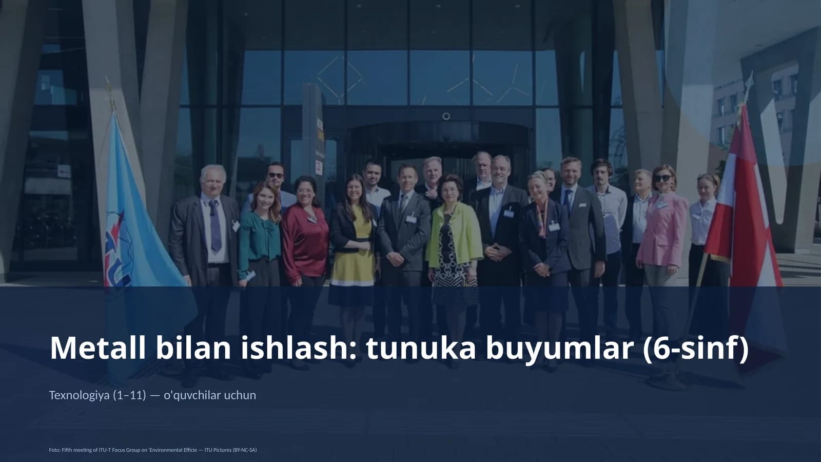 Metall bilan ishlash: tunuka buyumlar (6-sinf)