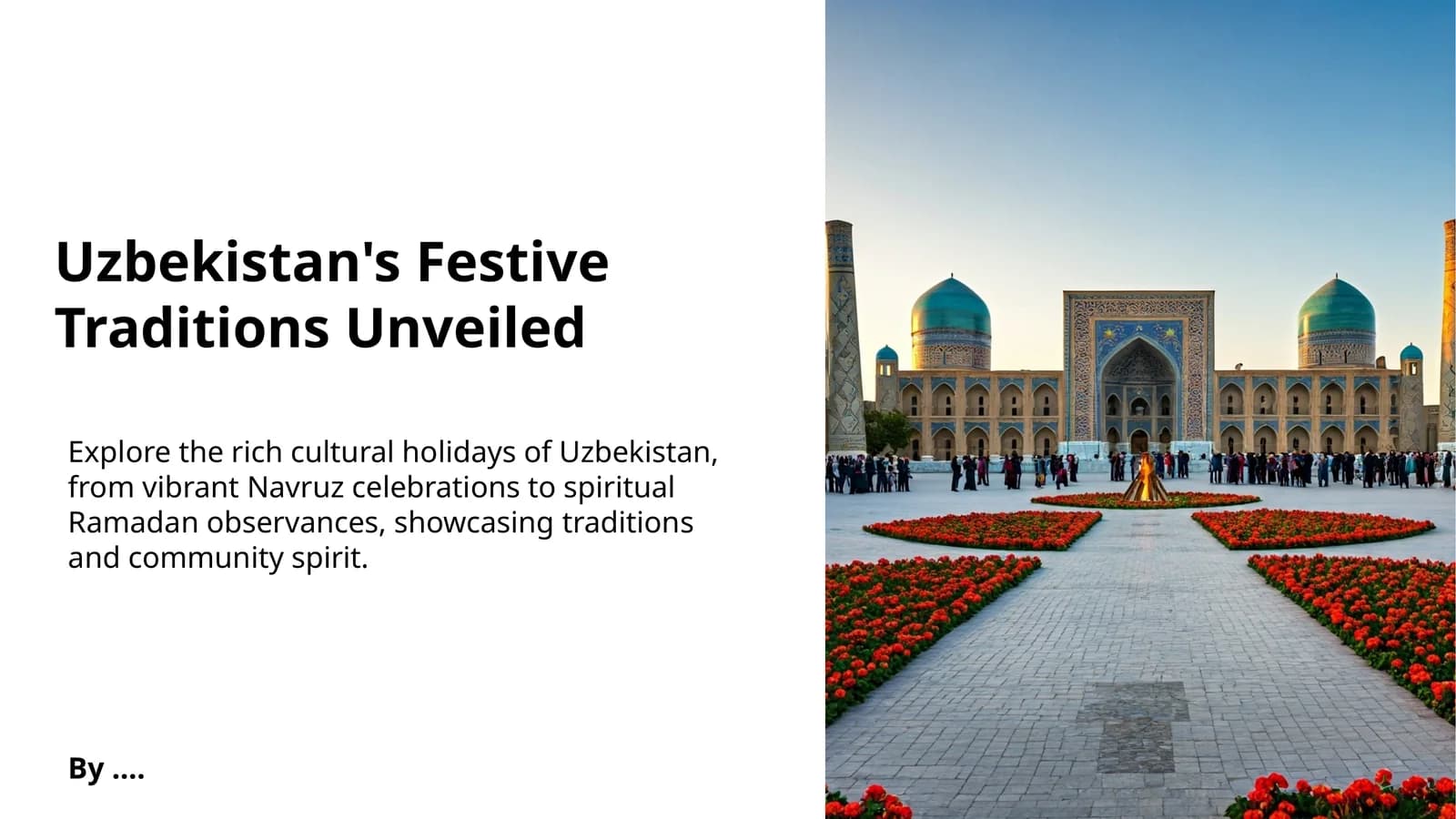 Uzbekistan's Festive Traditions Unveiled