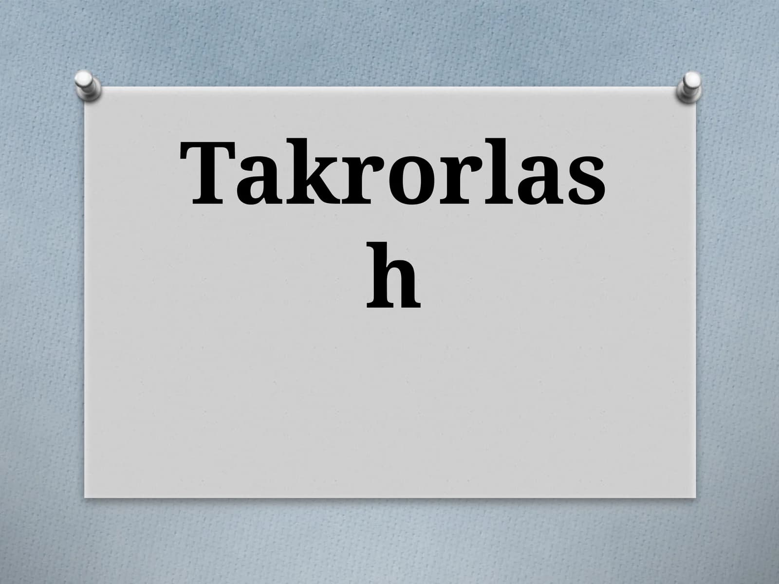 Savol va topshiriqlar