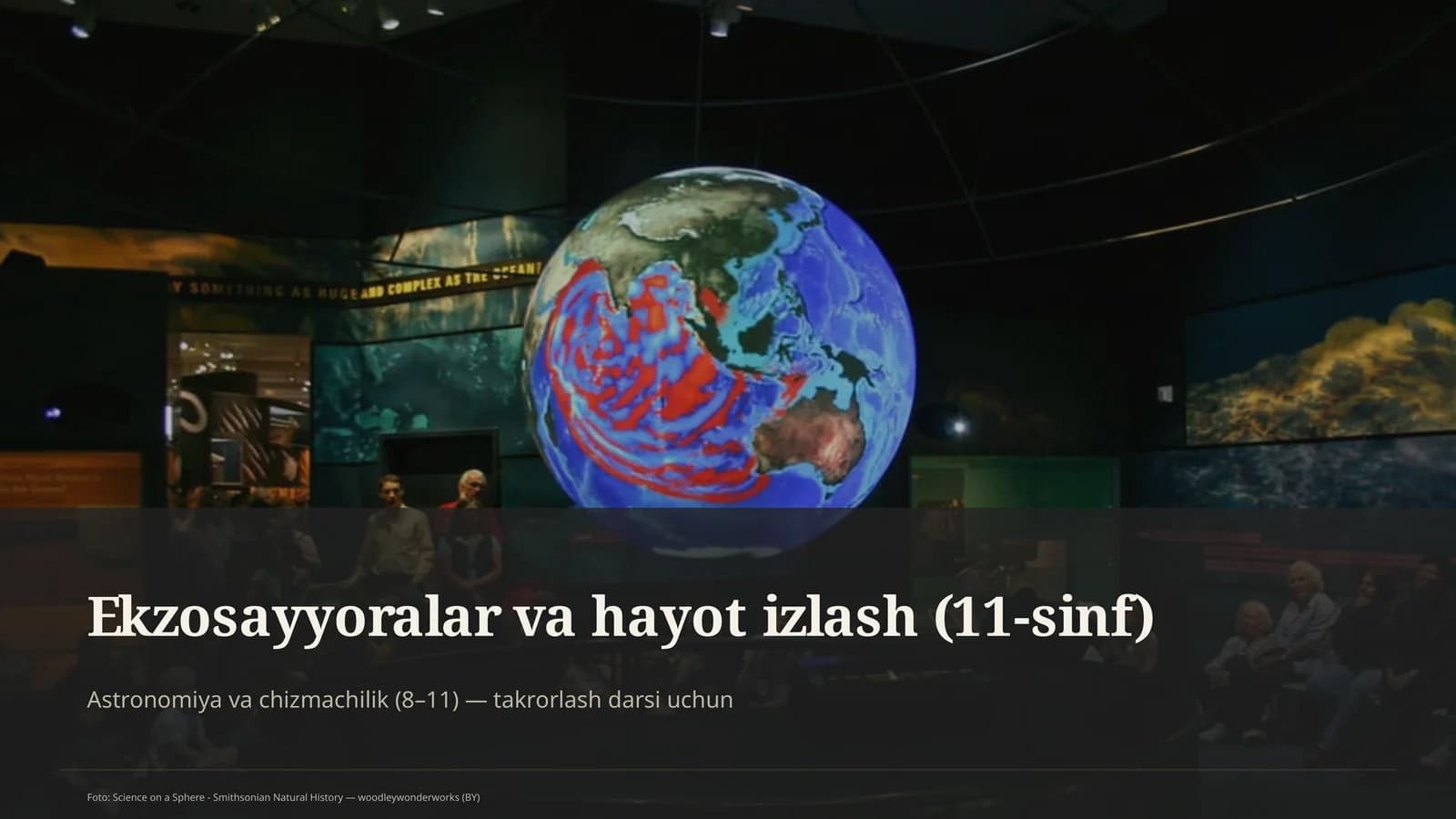 Ekzosayyoralar va hayot izlash (11-sinf)