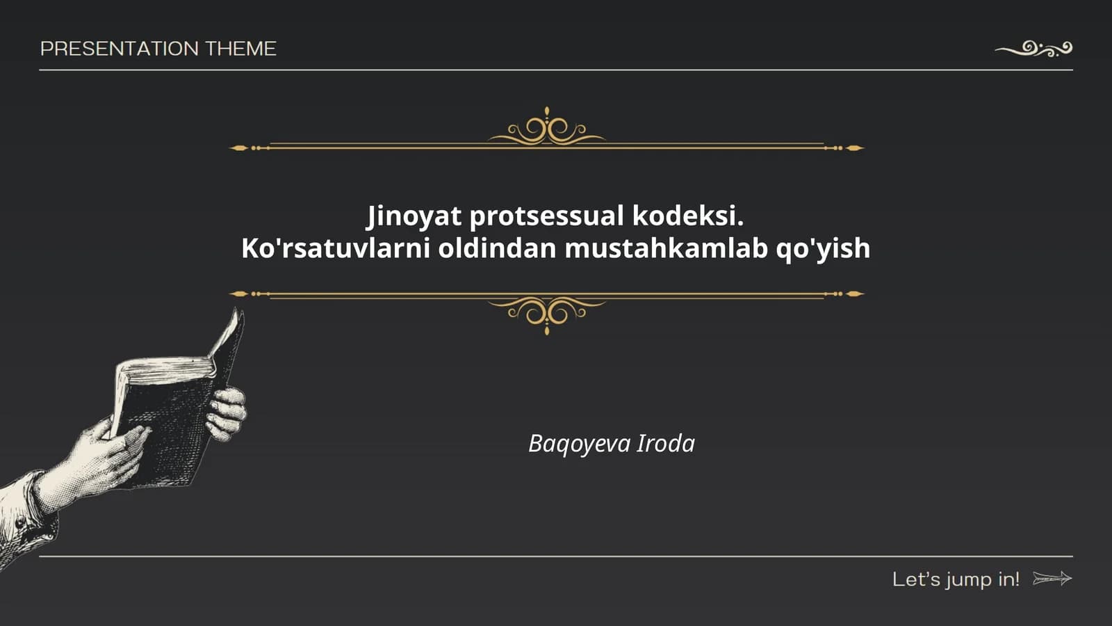 Jinoyat protsessual kodeksi