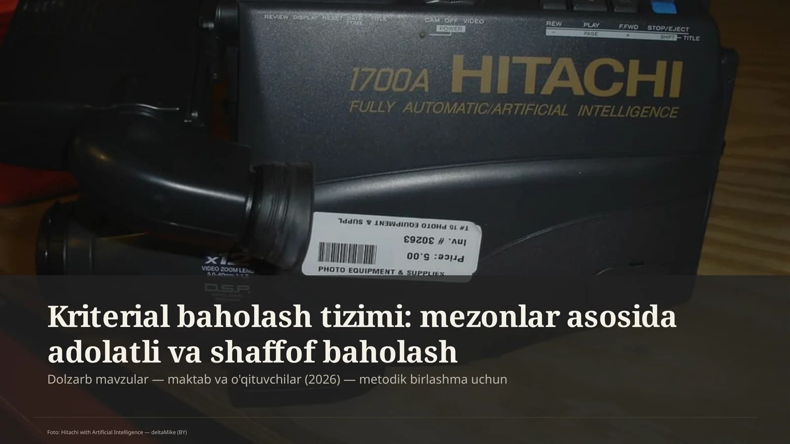 Kriterial baholash tizimi: mezonlar asosida adolatli va shaffof baholash