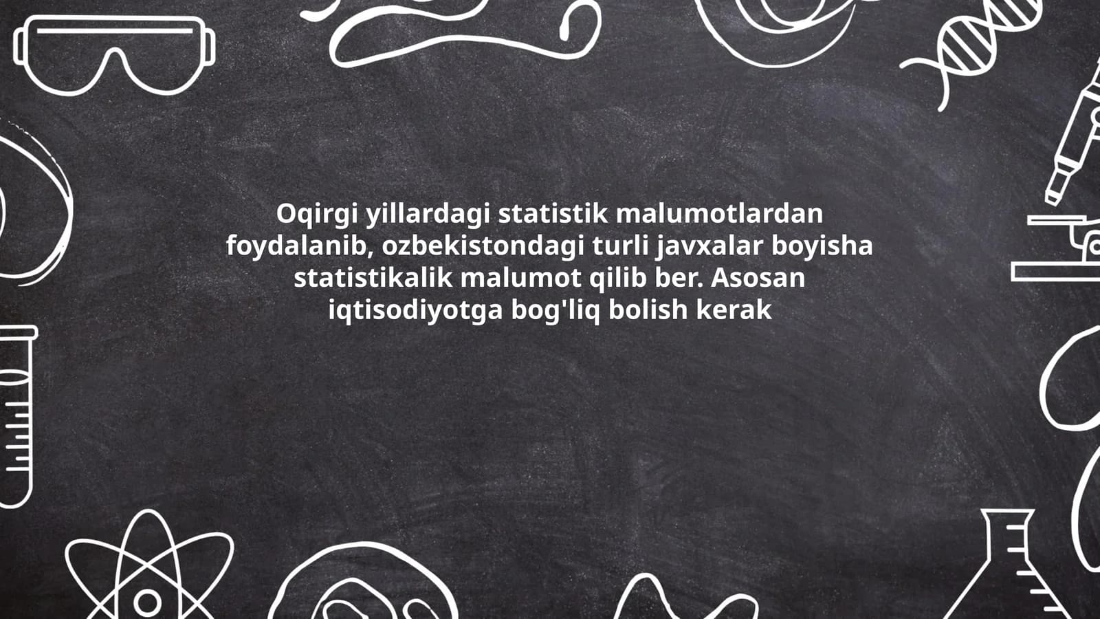 O'zbekistondagi turli javxalar bo'yicha statistikalik ma'lumot