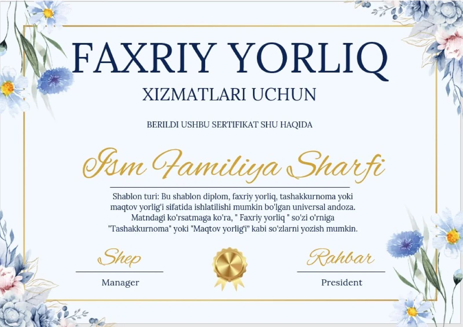 FAXRIY YORLIQ