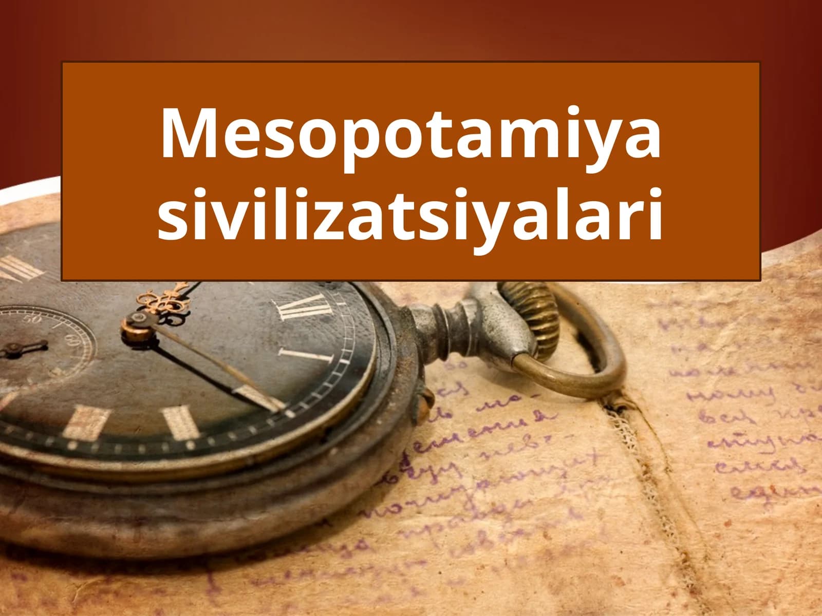 Mesopotamiya sivilizatsiyalari