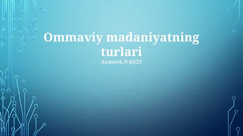 Meme madaniyatining ommabop madaniyatga ta'siri