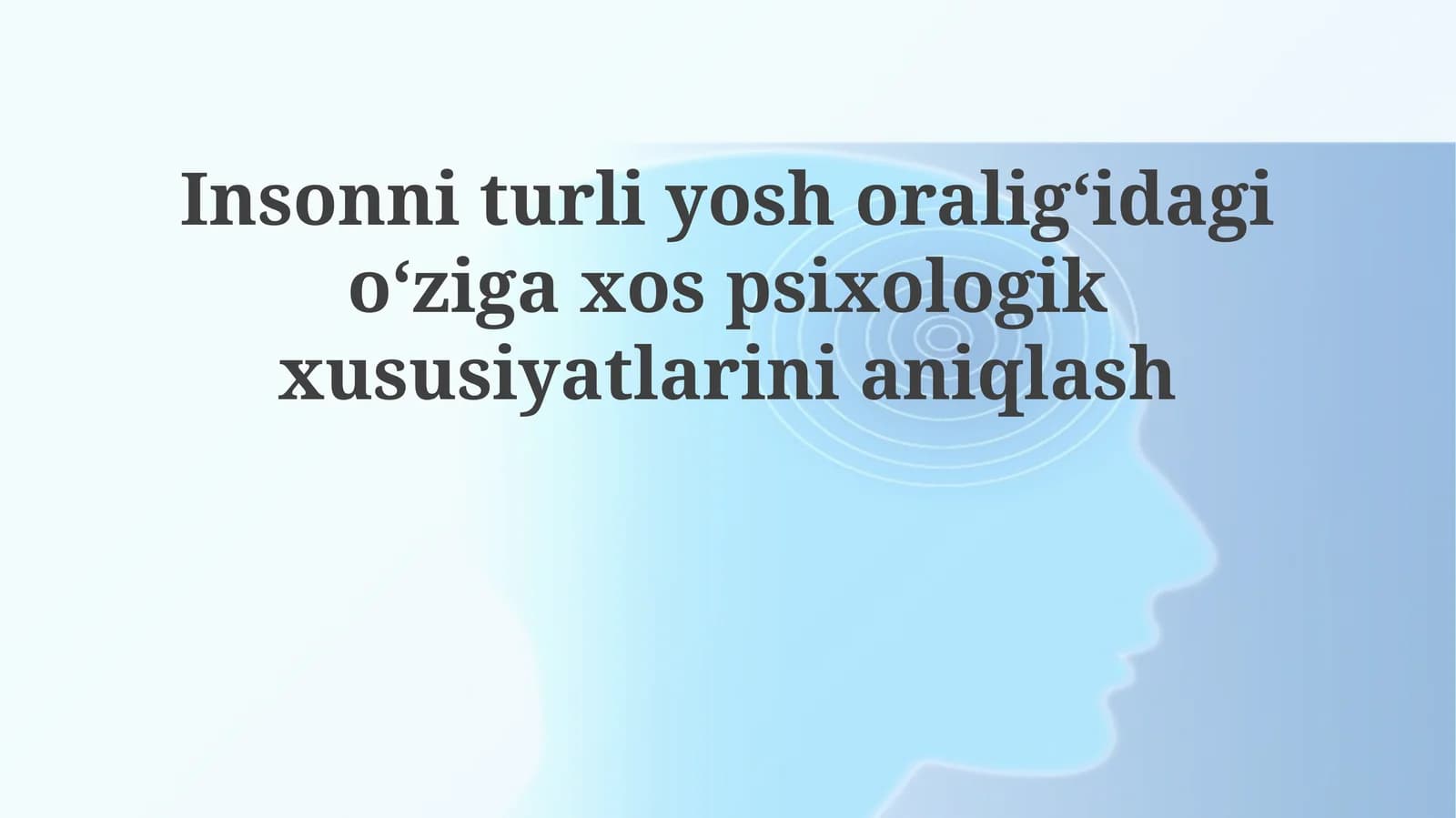 Yosga Qarab Uyqusizlikning Psixologik O'ziga Xos Xususiyatlari