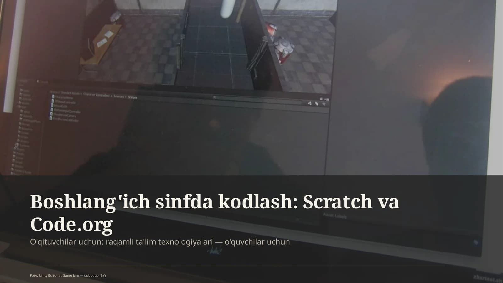 Boshlang'ich sinfda kodlash: Scratch va Code.org
