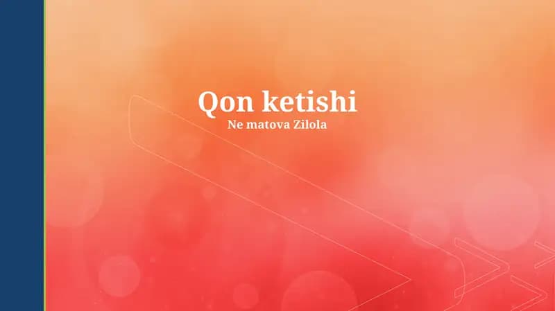 Qon ketishi