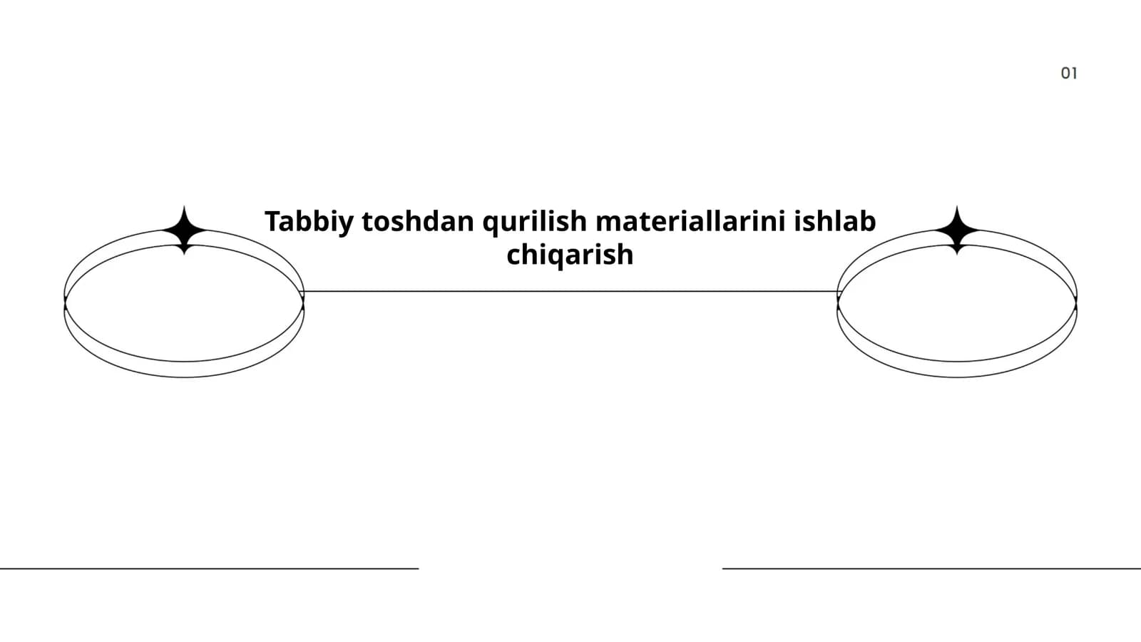 Tabbiy toshdan qurilish materiallarini ishlab chiqarish