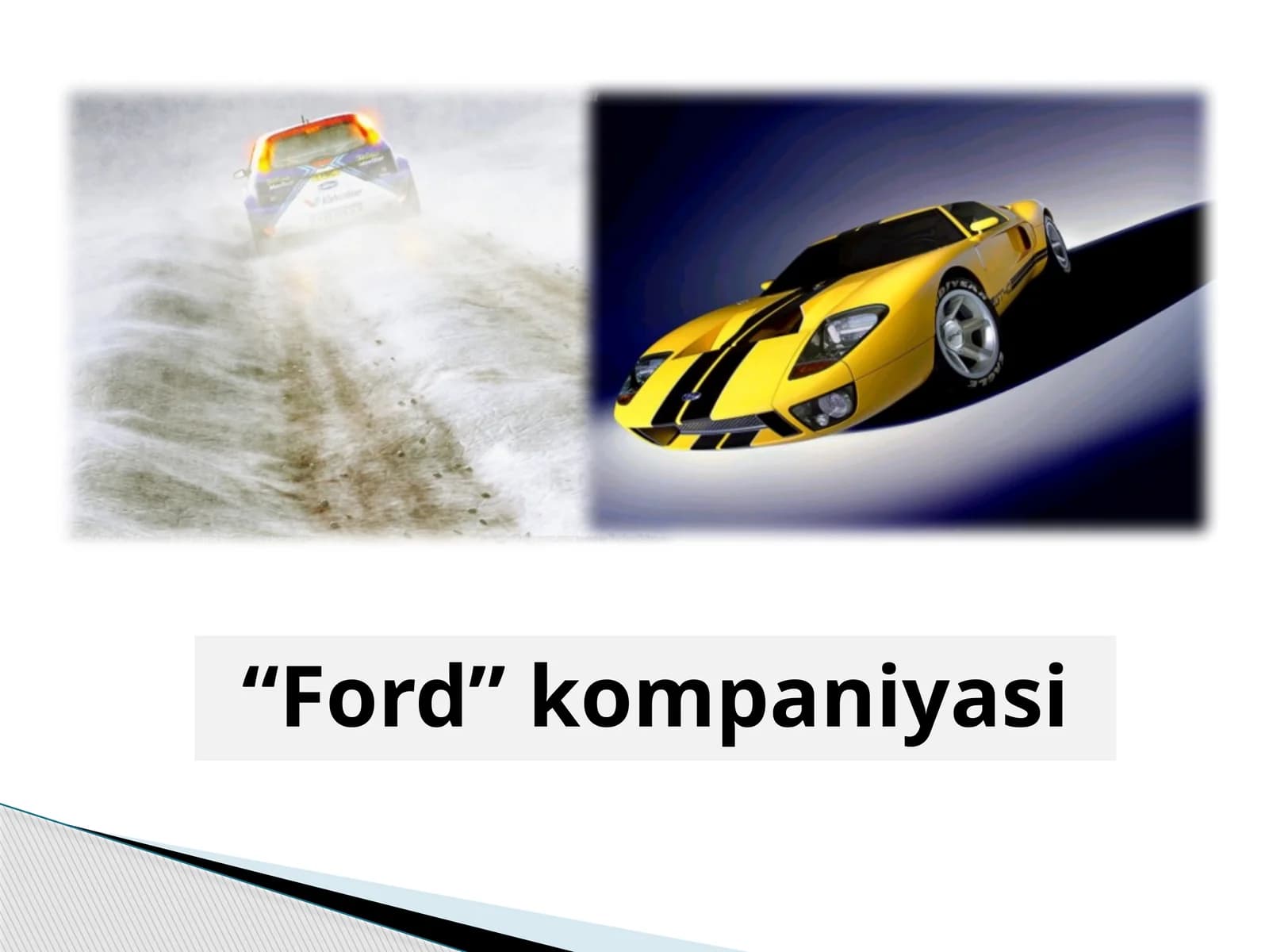 “Ford”kompaniyasi