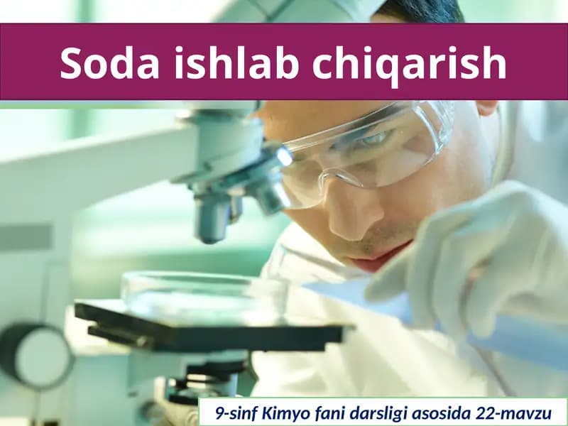Sodaishlabchiqarish