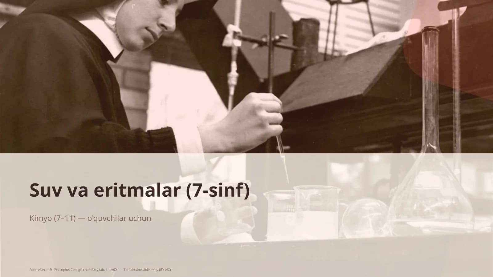 Suv va eritmalar (7-sinf)