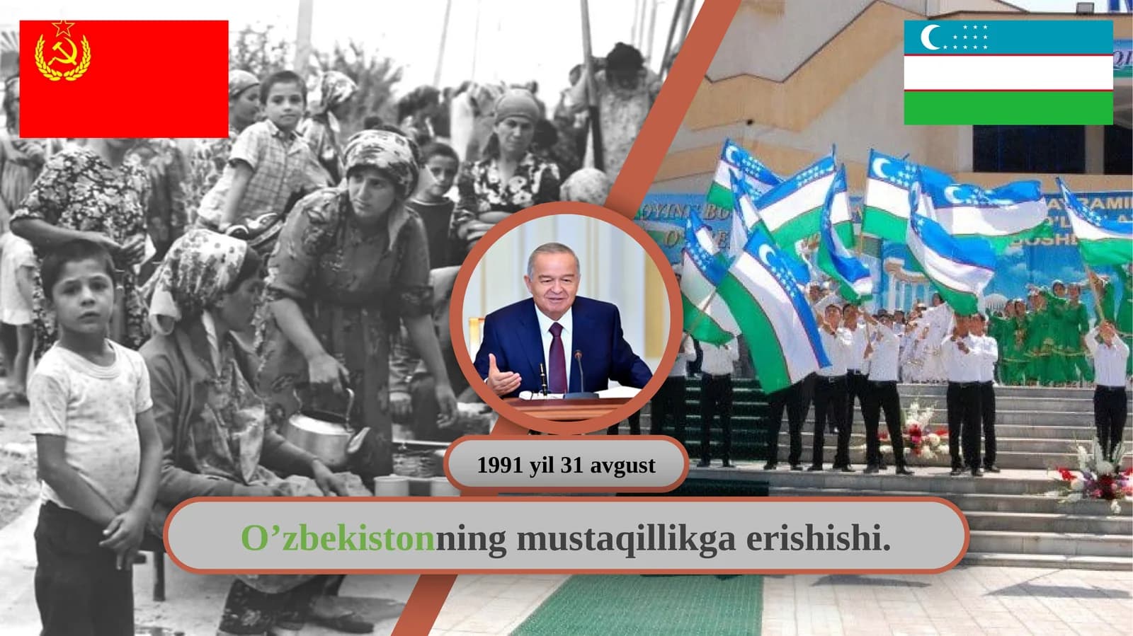 O’zbekistonning mustaqillikga erishishi