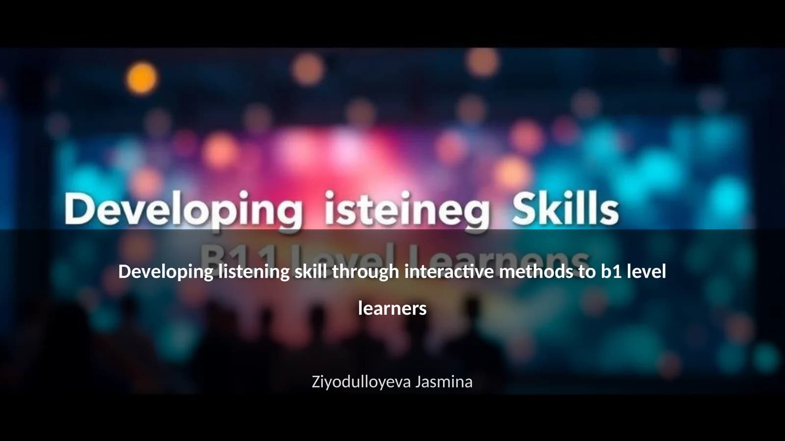 Interactive Methods for Engaging B1 Level Learners