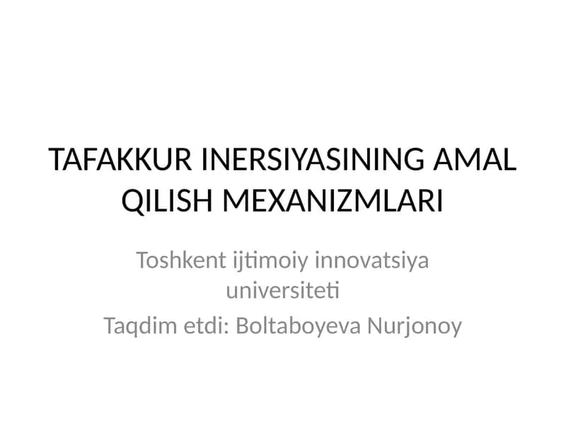 Tafakkur inersiyasi