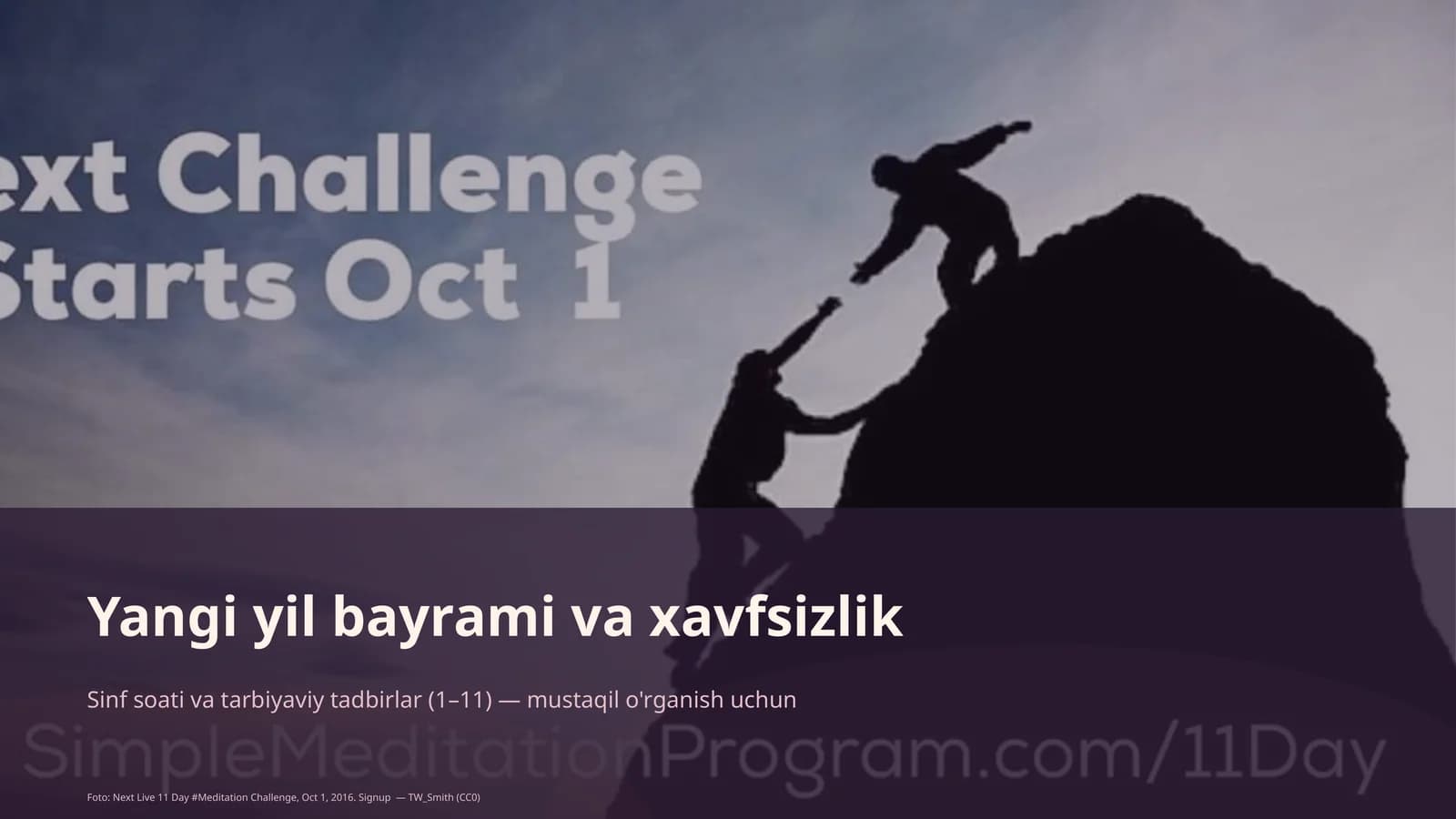 Yangi yil bayrami va xavfsizlik
