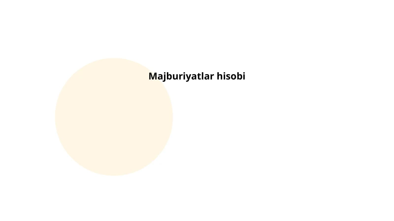 Majburiyatlar hisobi
