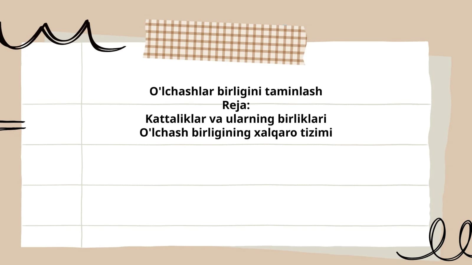 Fizik kattaliklar va ularning tavsifi