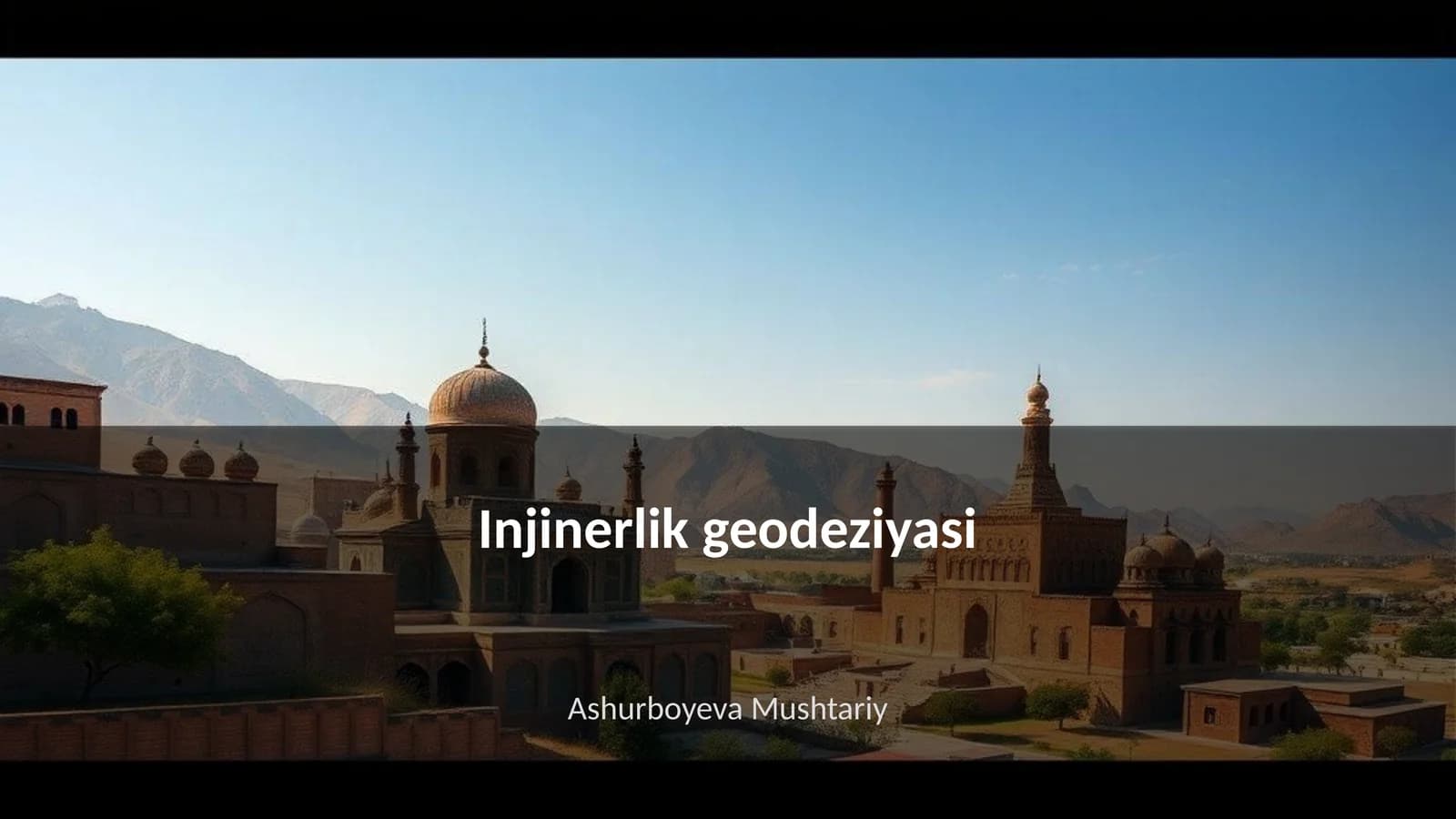 Injinerlik geodeziyasi