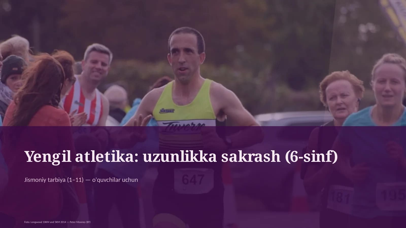 Yengil atletika: uzunlikka sakrash (6-sinf)