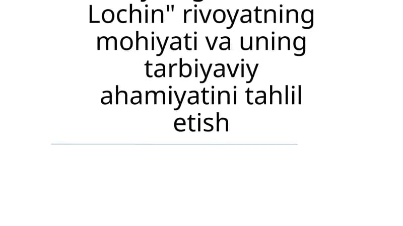 Ovchi va Lochin