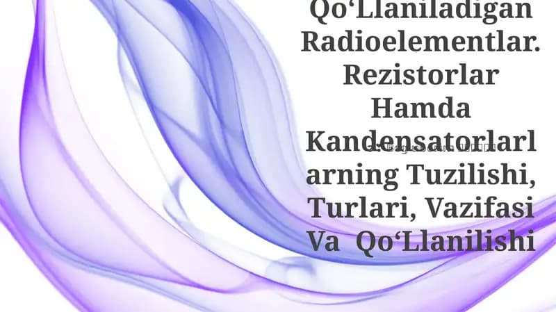 Radioelementlar