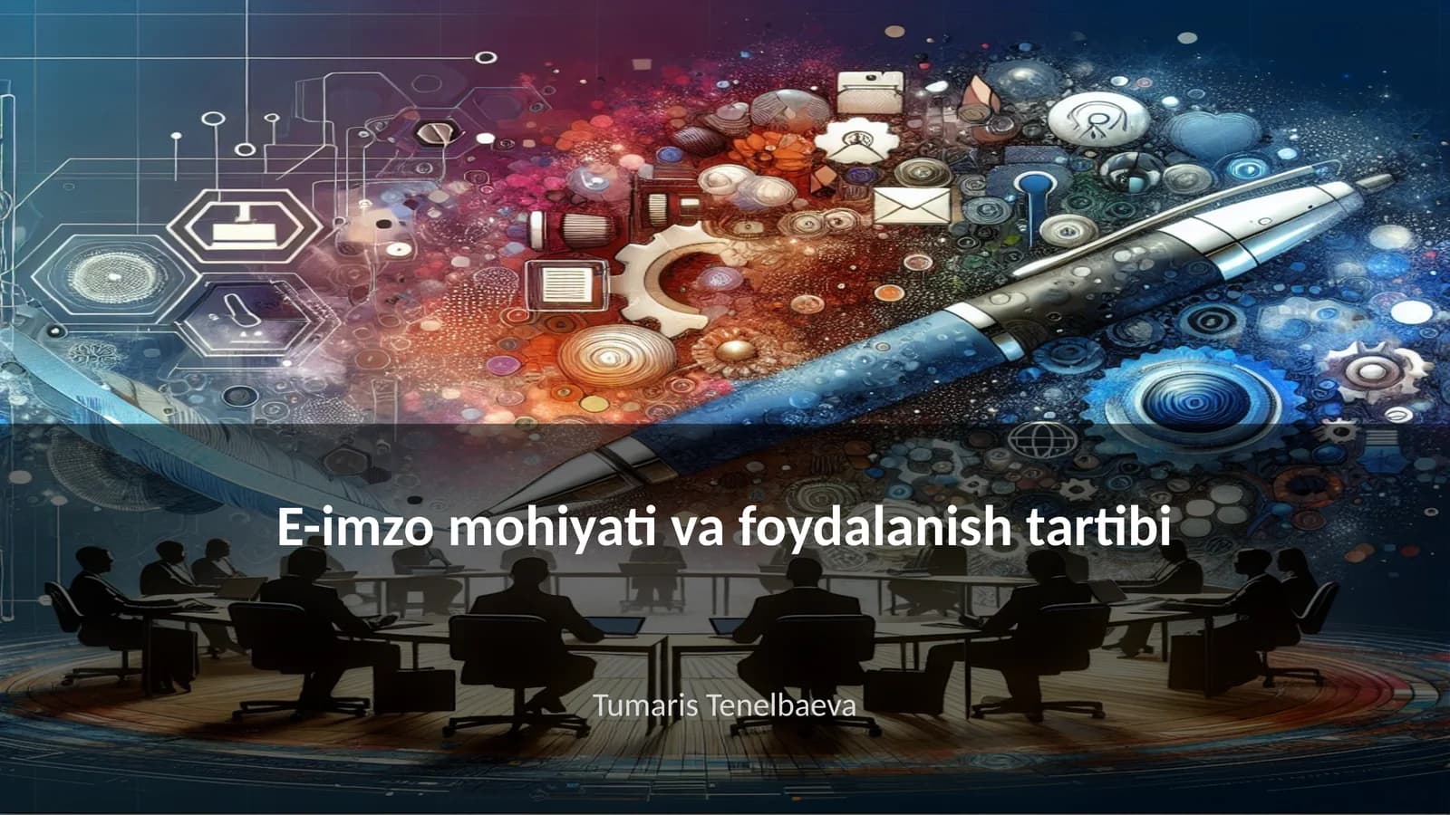 E-imzo mohiyati va foydalanish tartibi