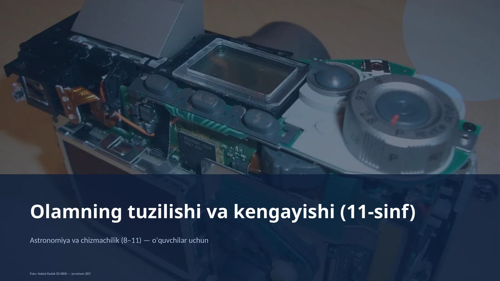 Olamning tuzilishi va kengayishi (11-sinf)