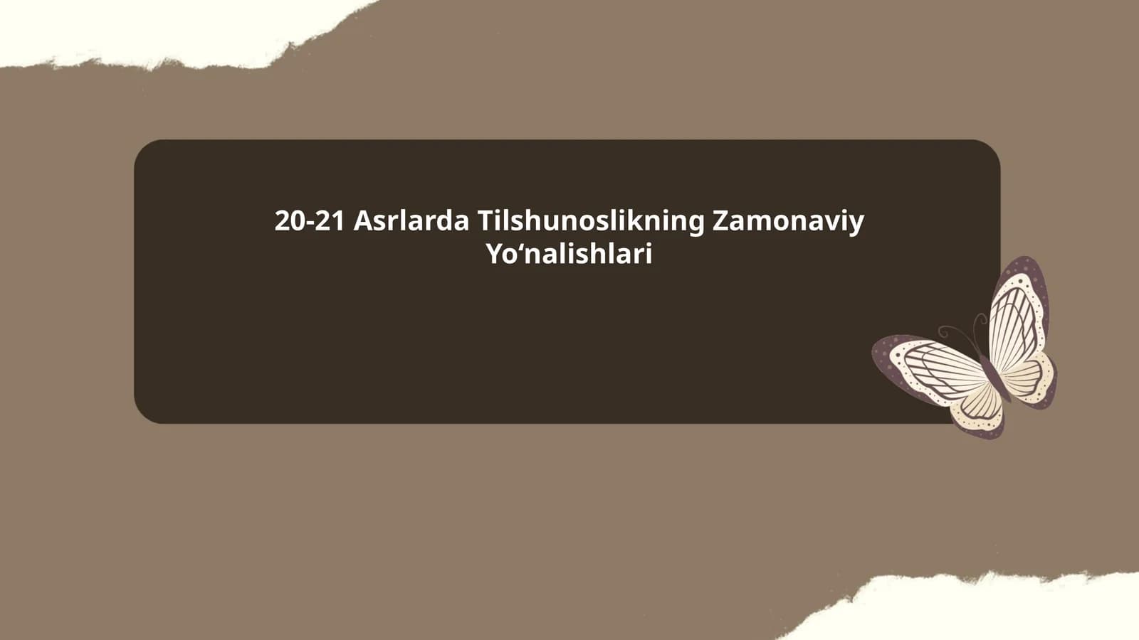 Tilshunoslikda sun’iy intellekt (SI)