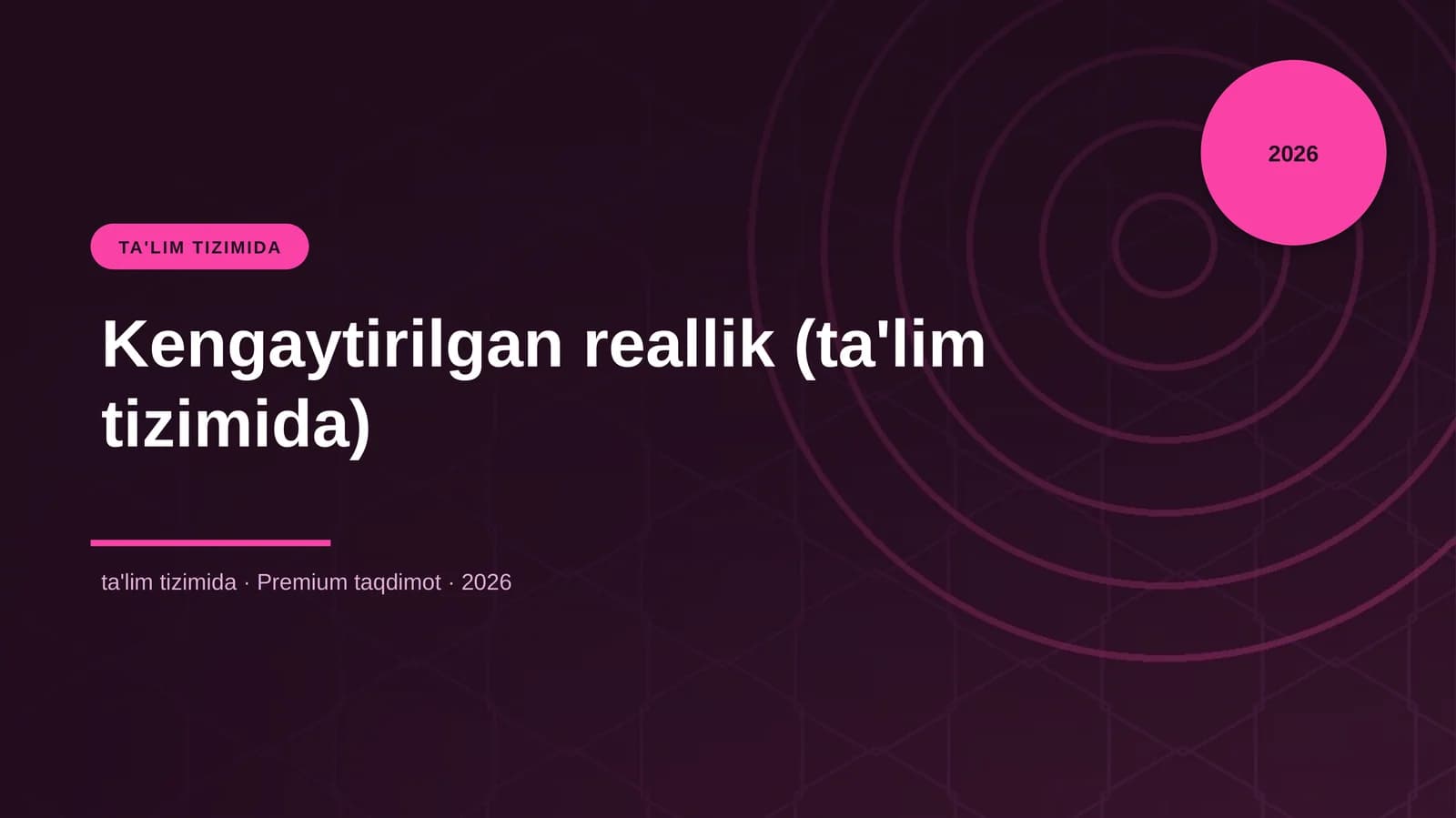 Kengaytirilgan reallik (ta'lim tizimida)