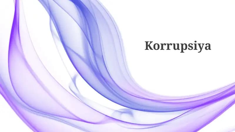 Korruptsiya