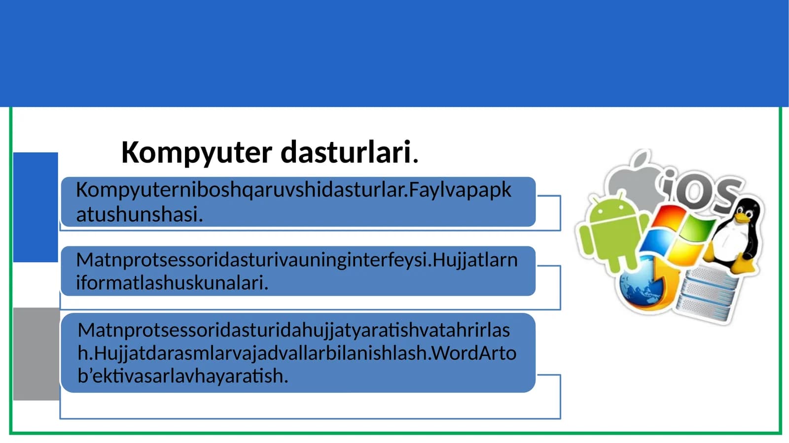 Kompyuter dasturlari