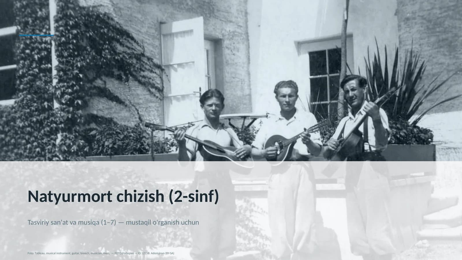 Tasviriy san'at va musiqa (1–7)