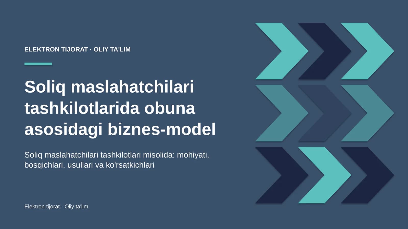 soliq maslahatchilari tashkilotlarida obuna asosidagi biznes model 6614
