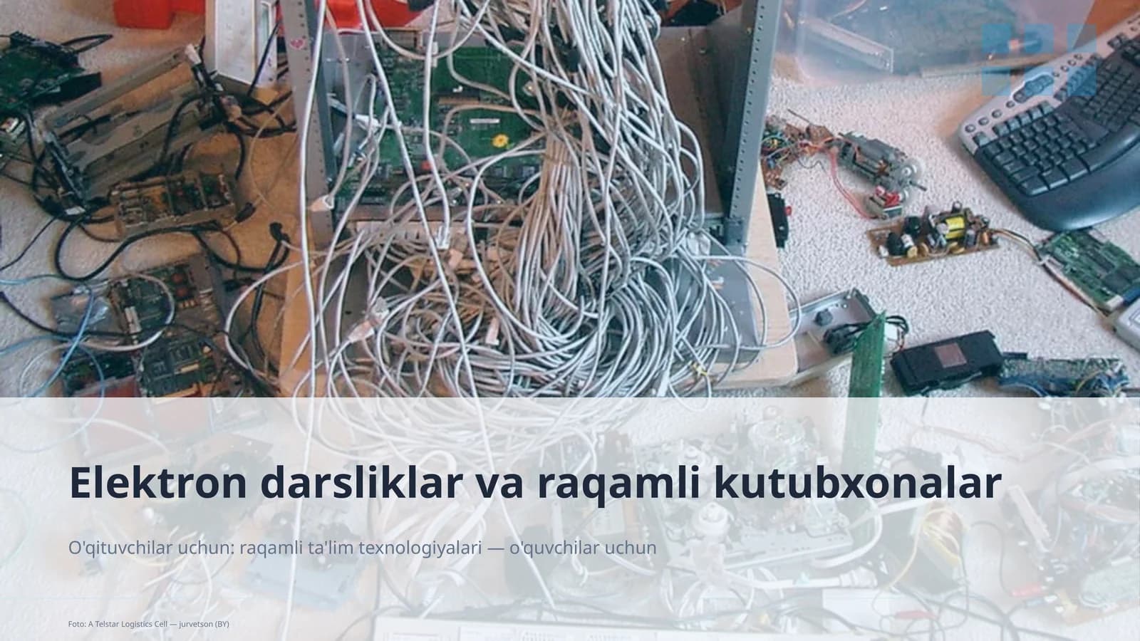 Elektron darsliklar va raqamli kutubxonalar
