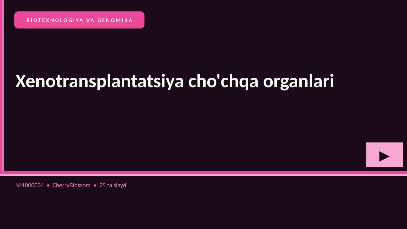 Xenotransplantatsiya cho'chqa organlari