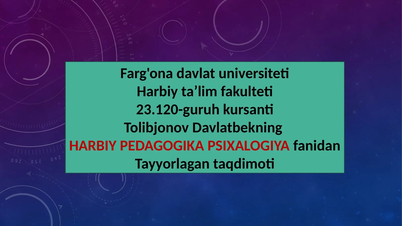 Bo‘linmalardaharbiyxizmatchilaro‘rtasidagishaxslararomunosabatlarnio‘rganishusuli