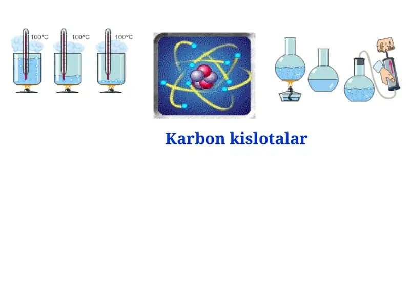 organik Karbon kislotalar