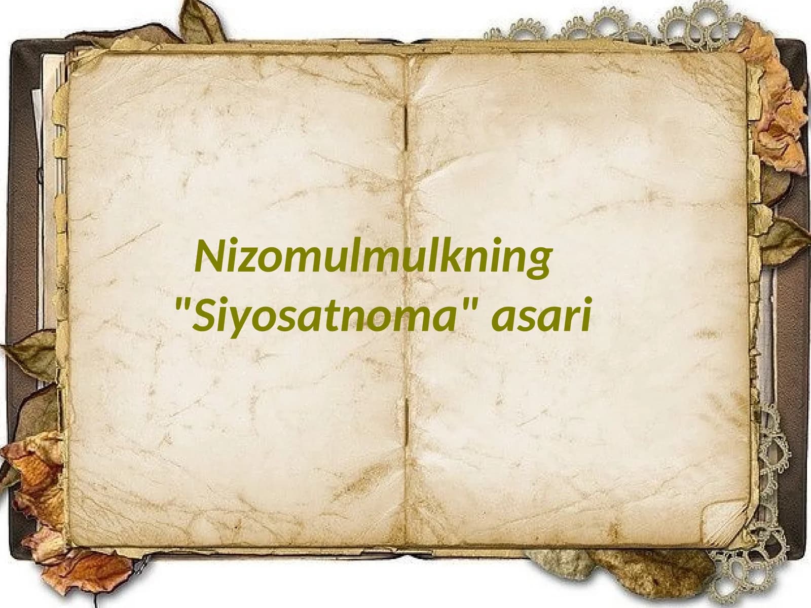 Siyosatnoma