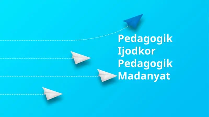Pedagogik Ijodkor Pedagogik Madanyat