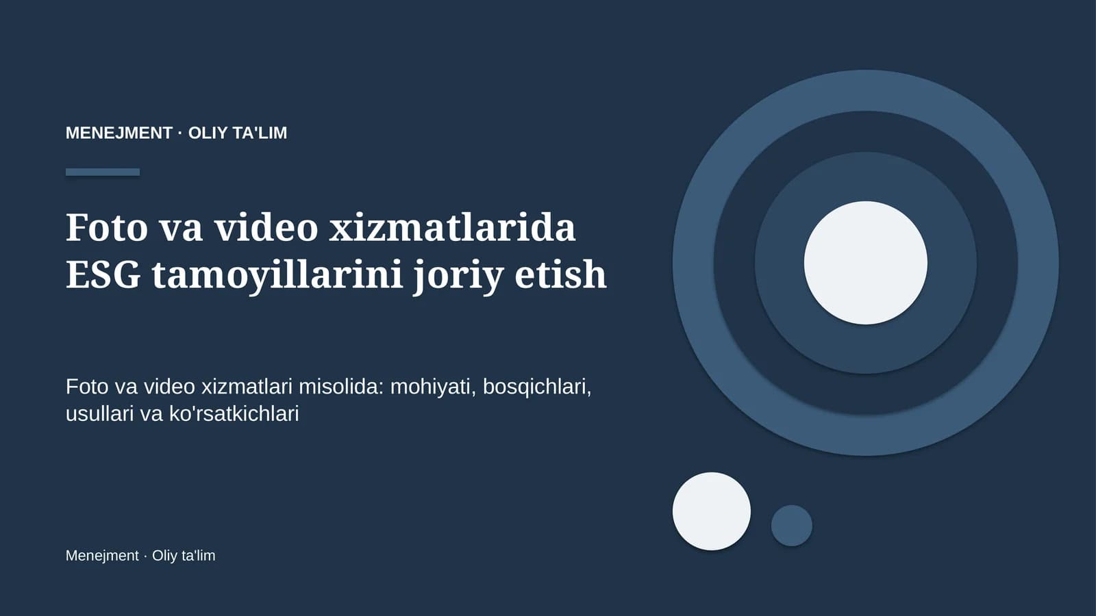 foto va video xizmatlarida esg tamoyillarini joriy etish 7499