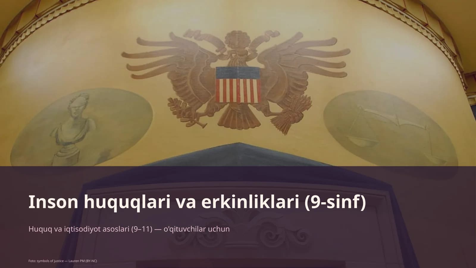 Inson huquqlari va erkinliklari (9-sinf)