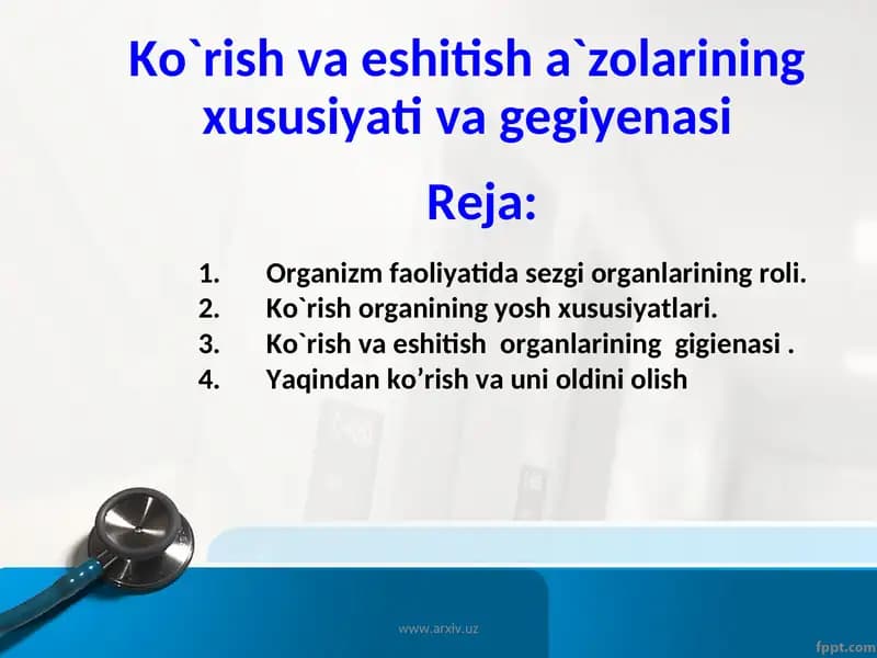 Organizm faoliyatida sеzgi organlarining roli