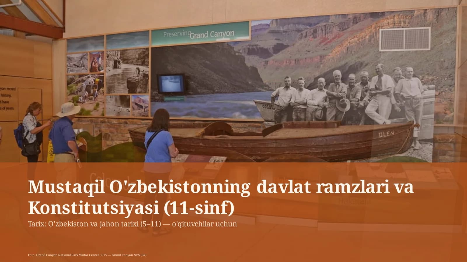 Mustaqil O'zbekistonning davlat ramzlari va Konstitutsiyasi (11-sinf)
