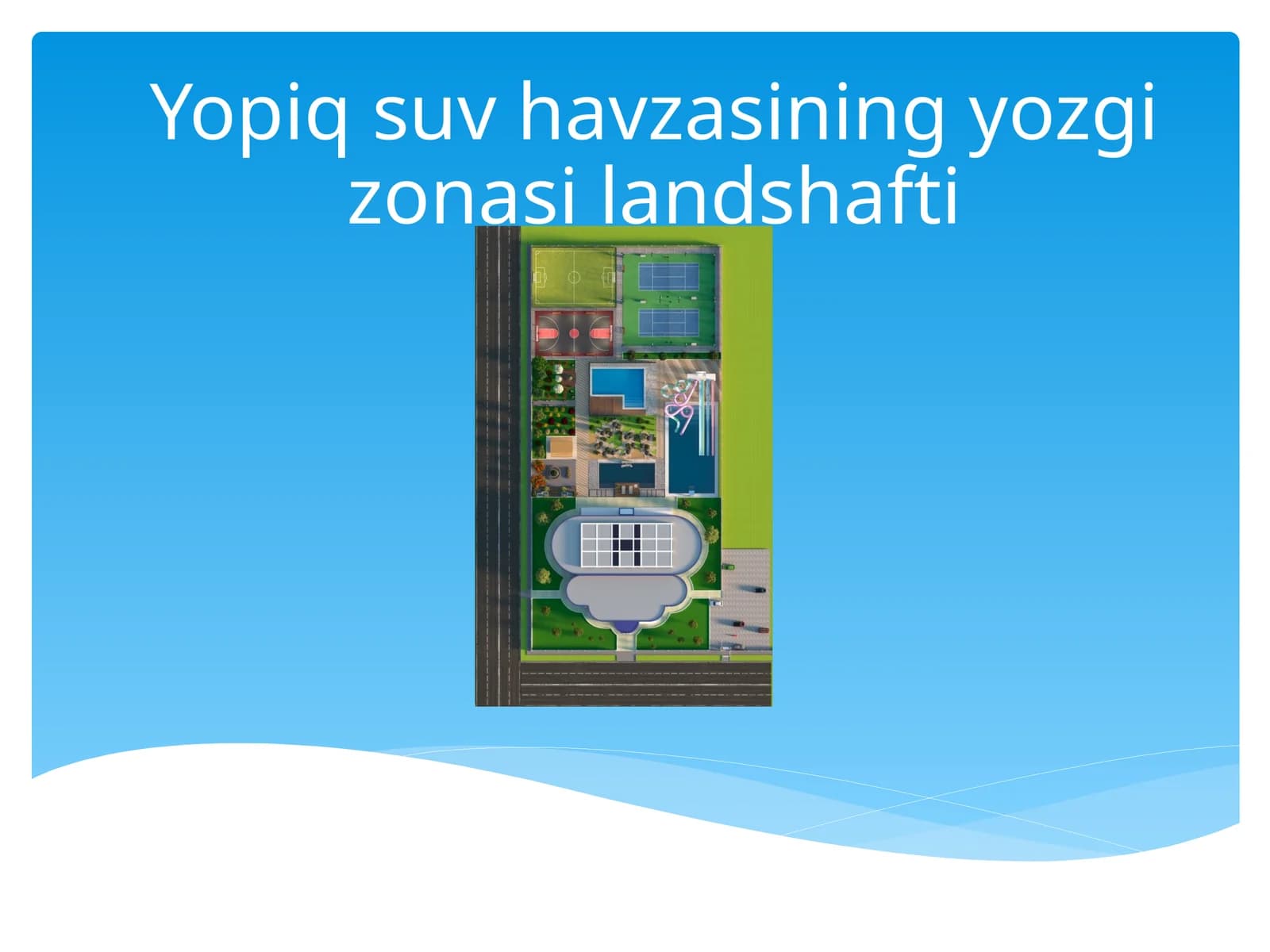 Yopiq suv havzasining yozgi zonasi landshafti.ppt