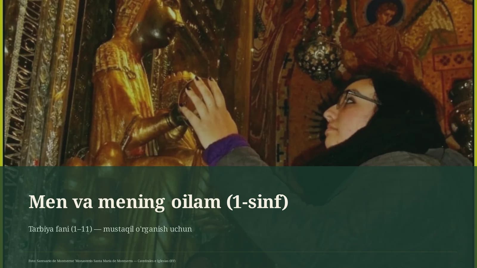 Men va mening oilam (1-sinf)