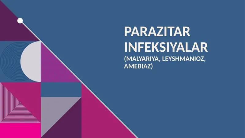 Parazitar infeksiyalar