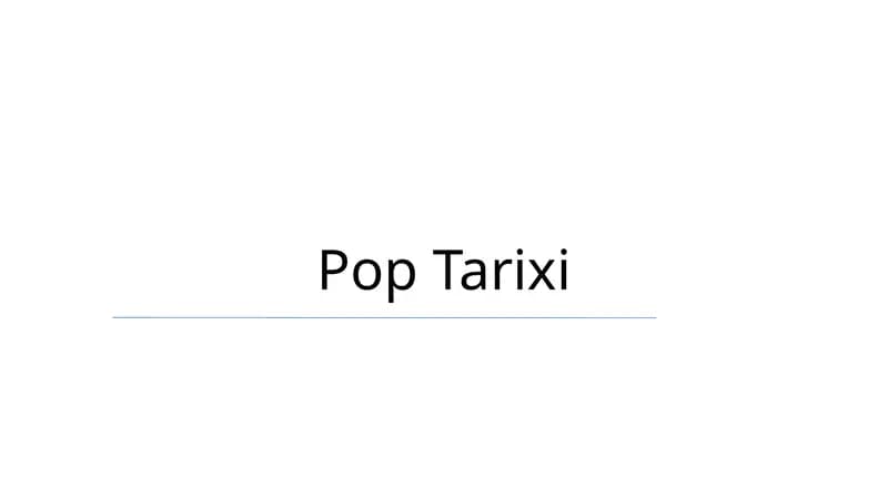 Pop Tarixi